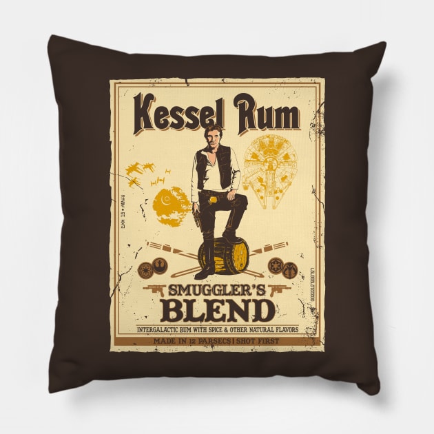 Kessel Rum Pillow by evilbyzac