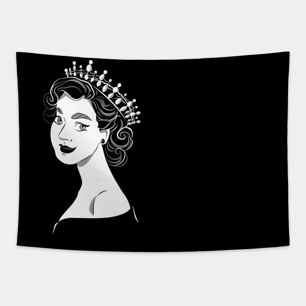QueenE Tapestry by EliMic