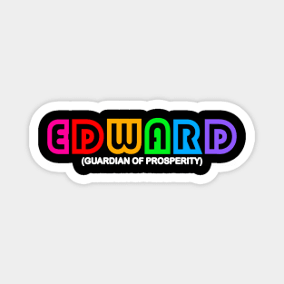 Edward - Guardian of Prosperity Magnet