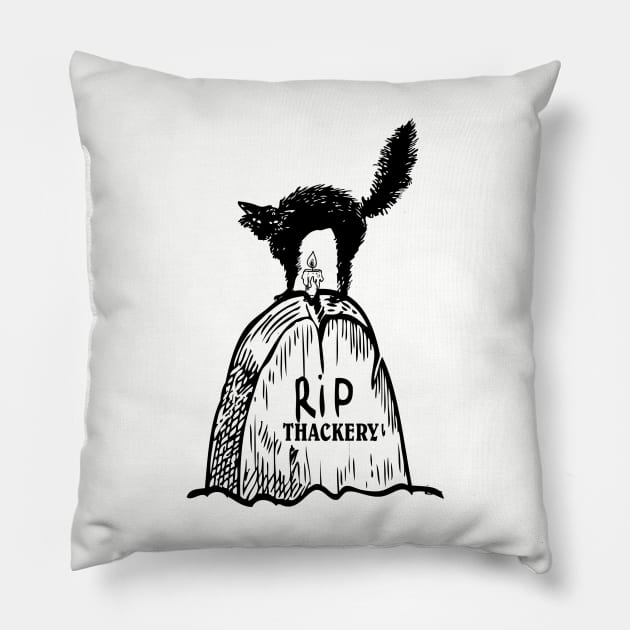 RIP BINX Pillow by Summyjaye