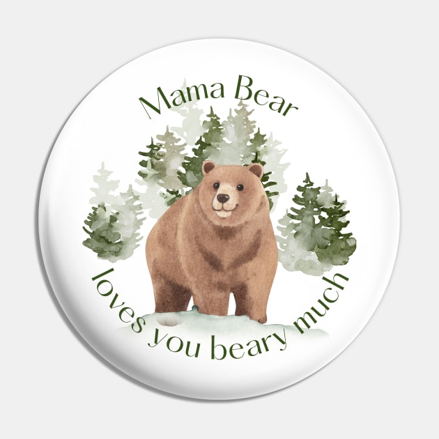 Mama Bear Pin by Sruthi