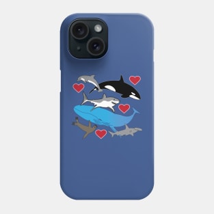 Marine life, wildlife gifts, Sealife Love Phone Case