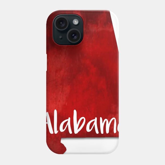 Alabama Phone Case by doodlesbydani