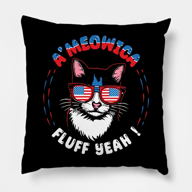 Funny 4th of July, 4th of July Patriotic, Independence Day, USA, 4th of July Celebrations, 4th of July Women, July 4th 1776, 4th of July T-Shirt Pillow by T-shirt US