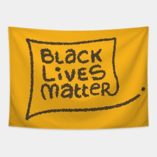 Black Ally - Black Lives Matter - All Lives Matter Tapestry