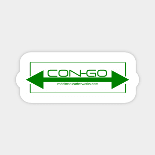 Compact Con-Go Logo in Green Magnet