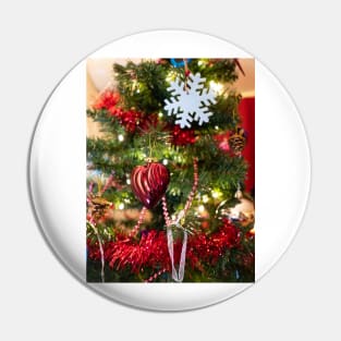 Buy Christmas Greeting Cards with snowflake Pin