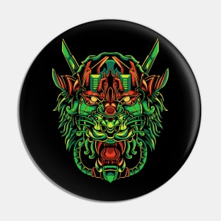 Mecha Tiger Pin