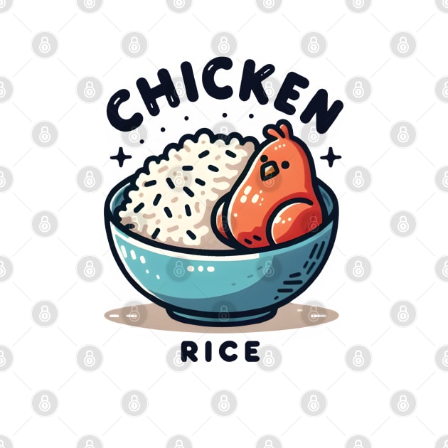 Chicken and Rice Chick by ThesePrints