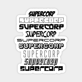 Supercorp Font Pack Magnet