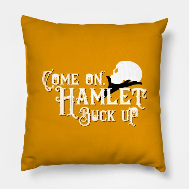 Good Omens: Buck Up Pillow by firlachiel