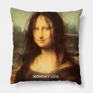 Monday Lisa Pillow