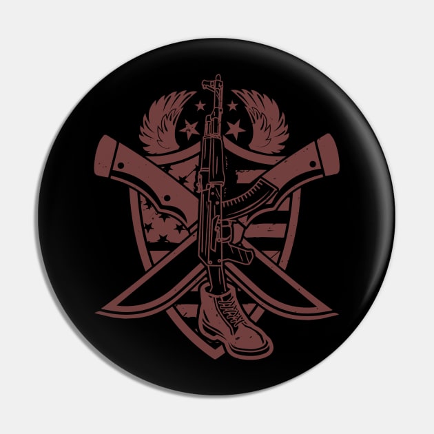 Military coat of arms Pin by TinPis