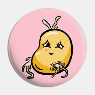 Garden Tips Toons the Happy Potato Pin