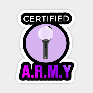 Certified A.R.M.Y Magnet