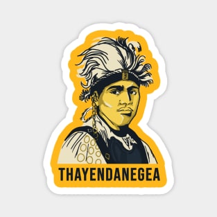 Thayendanegea Native American Shirt Design Magnet