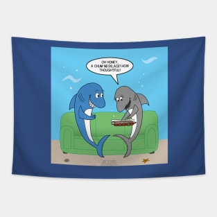 Shark Presents Tapestry