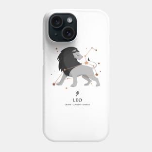 Leo Constellation Zodiac Series Phone Case