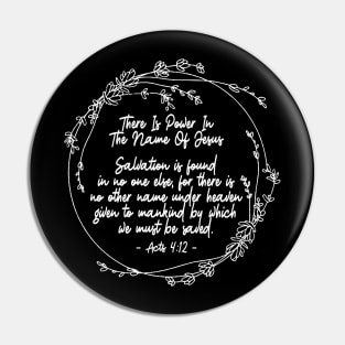 There Is Power In The Name Of Jesus Lyrics Pin