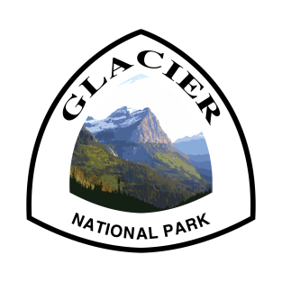 Glacier National Park shield T-Shirt