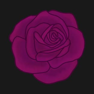 Purple rose T-Shirt