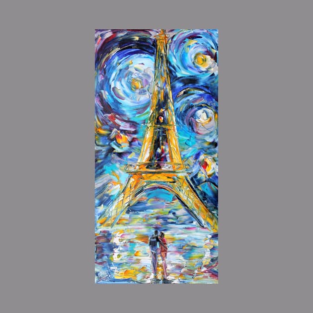 Eiffel Tower by Karensfineart