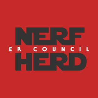 Nerfherder Council: Gray Logo T-Shirt