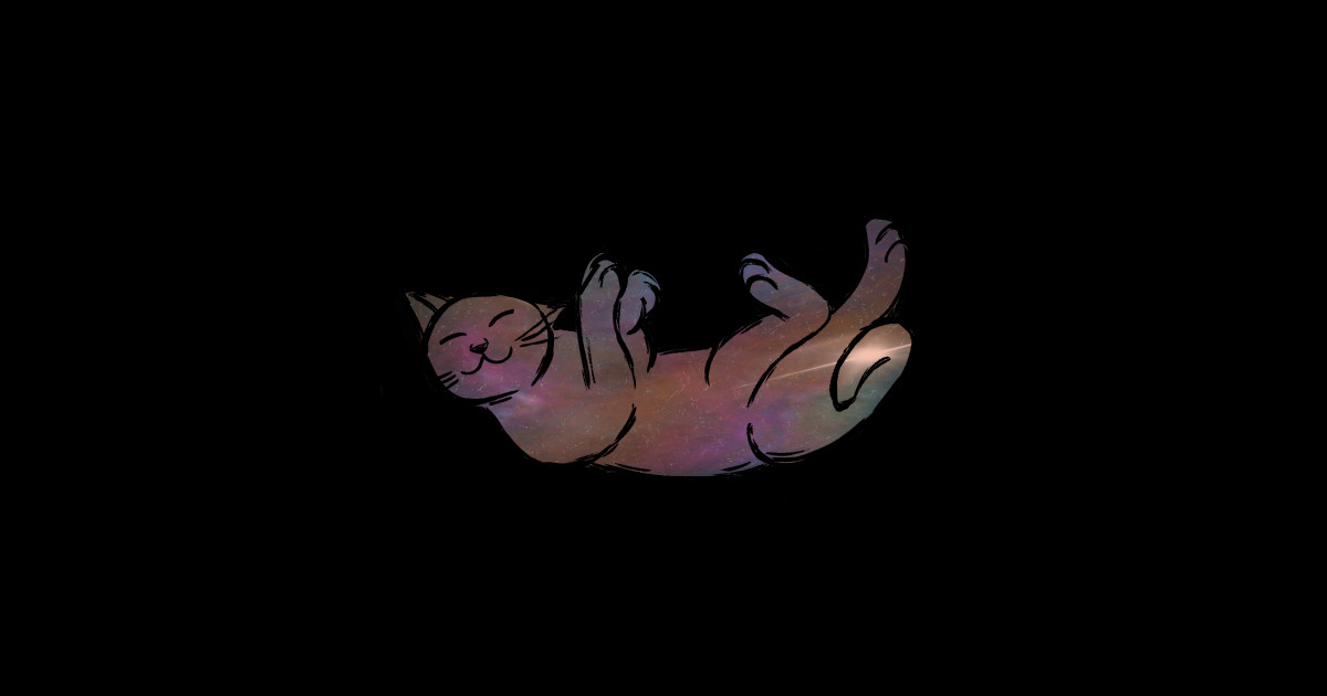 Galaxy Cat Cute Kittens Sticker TeePublic