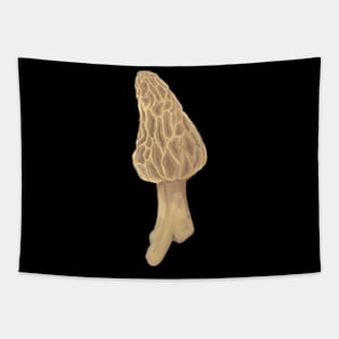 Morel mushroom Tapestry