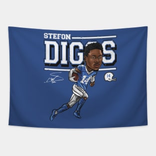 Stefon Diggs Buffalo Cartoon Tapestry