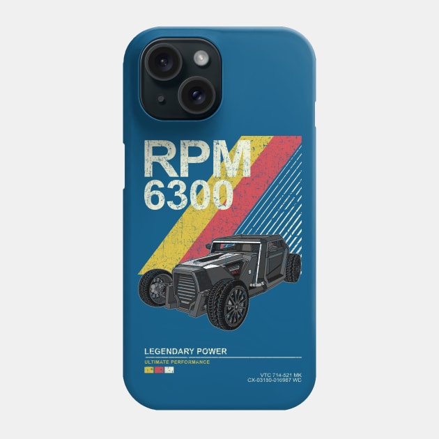 Sbarro 8 Hot Rod Concept Phone Case by Guyvit