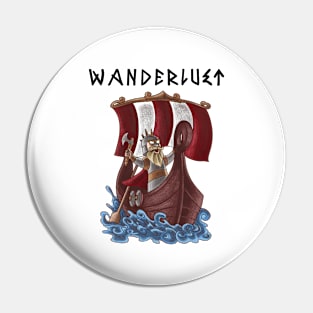 Norse Horizons: Viking Wanderlust Pin