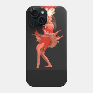 Polynesian Dancer Phone Case