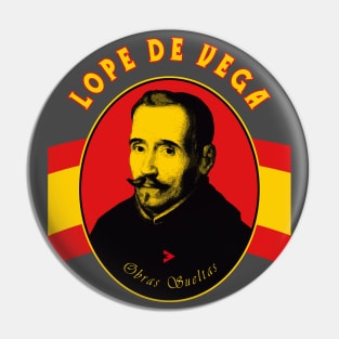 Lope de Vega - Spanish Miracle Pin