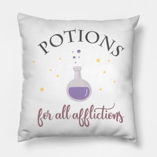 Potions for all afflictions Pillow