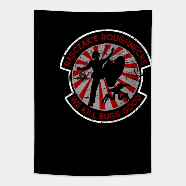 Rasczak's Roughnecks Weathered Tapestry by PopCultureShirts