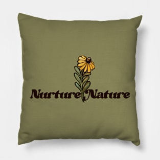 Nurture Nature Blooming Flower Pillow