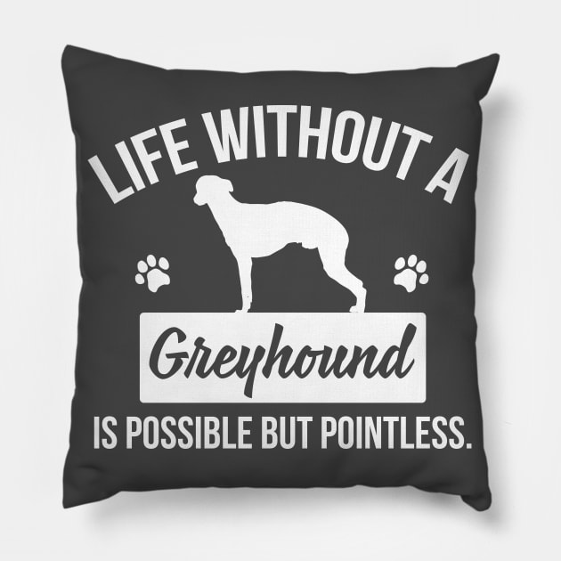 Greyhound Pillow by nektarinchen