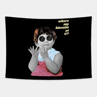 Biscuit Girl Tapestry