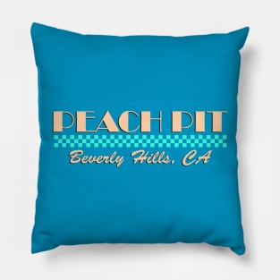 Peach Pit Pillow