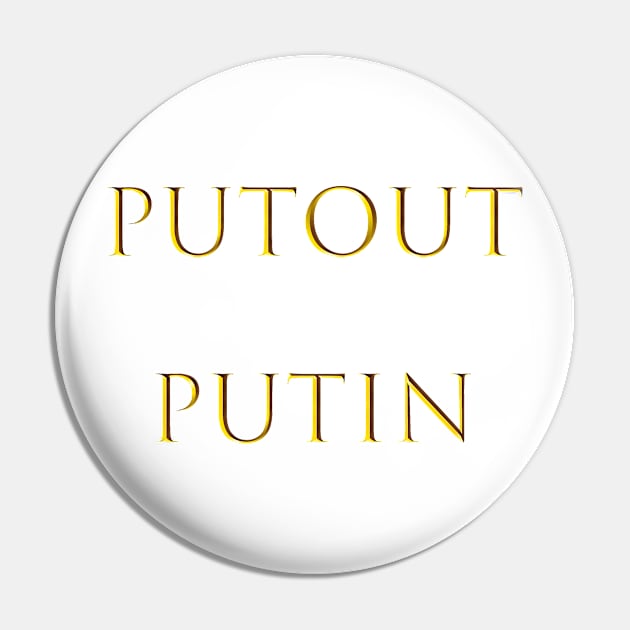 PutOut Putin Pin by PictureNZ