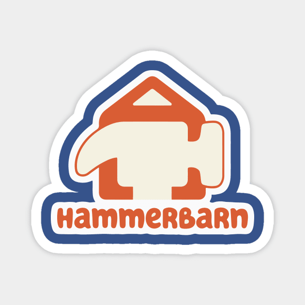 Hammerbarn Magnet by HeyBeardMon