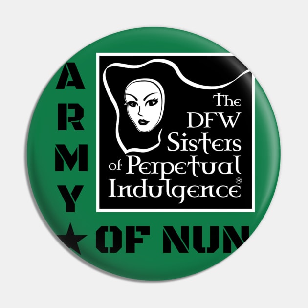 DFW Sisters Army of Nun Pin by DFWSisters