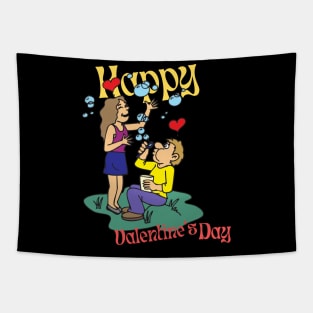 valentines day funny cupid goofy popular trends Tapestry