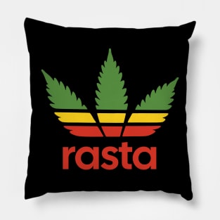 Rasta Leaf Pillow