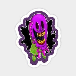 Purple ghost Magnet