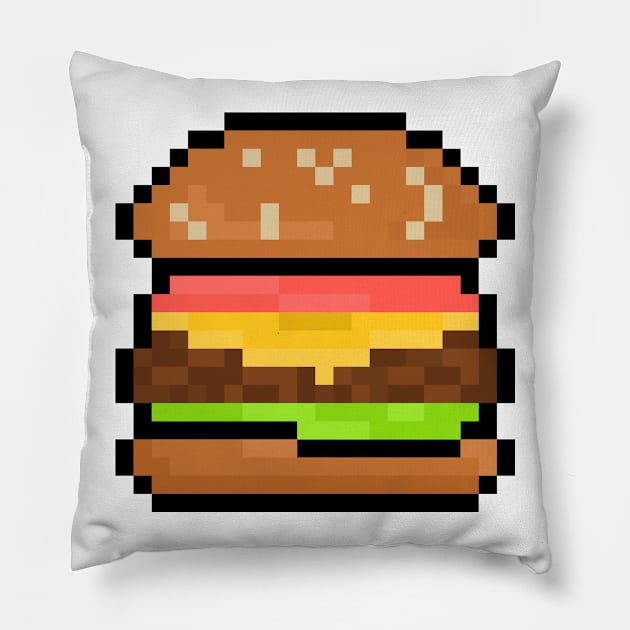 Hamburger Pillow by brick86