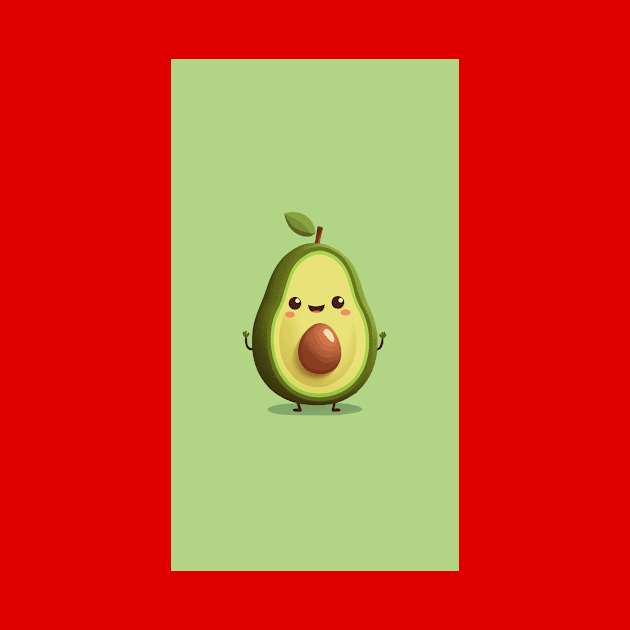 Cute Avocado by Kertz TheLegend