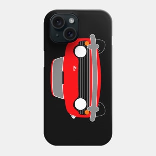 Triumph TR5 classic red sports car Phone Case