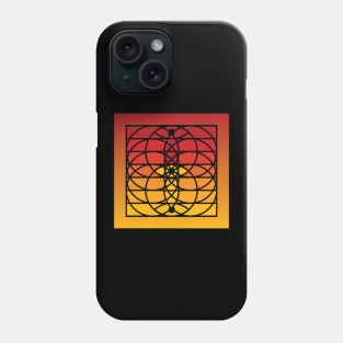 Doc Labs - Third Eye / Awakening (Geometric Art / Meditation / Yoga) - Version 2 - (Orange/Red) Phone Case